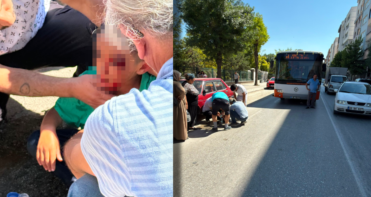 Belediye otobusunun altinda kalan 7 yasindaki cocugu vatandaslar kurtardi GpwnfIyJ